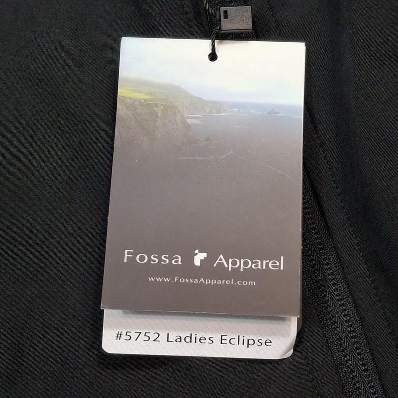 Black Womans Fossa Apparel Eclipse Soft Shell Jacket Toyota Gazoo Racing XL Hood