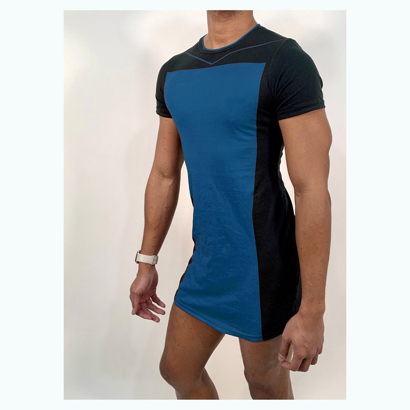 Blue Skant Starship Uniform TNG
