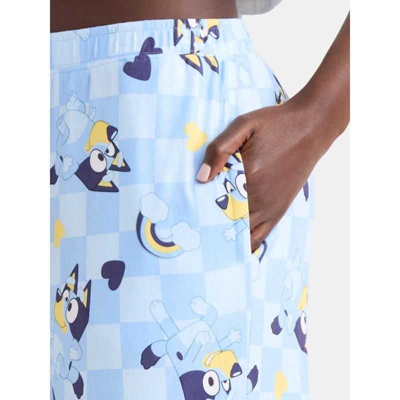 Bluey Women’s Sleep Pants With Pockets Size X Large (16W-18W)