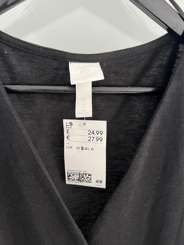 BNWt Brand New H&M Black Jumpsuit Small S