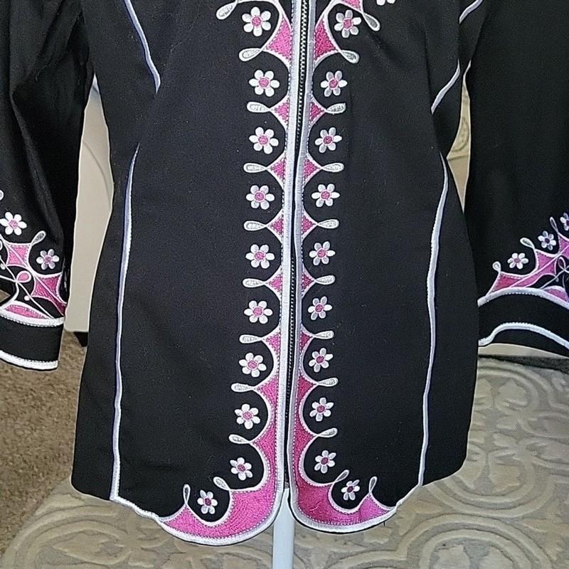 Bob Mackie Wearable Art Women's Jacket Size L