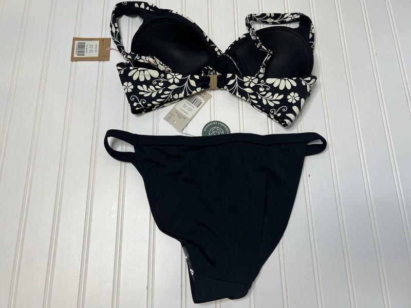 Boden Two Piece Bikini Bathing Suit Tanga Bottom Classic Twisted Top 8 NEW. 412