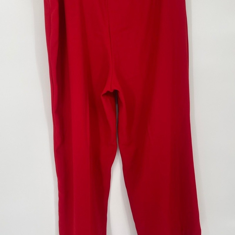 Bold Red Trousers