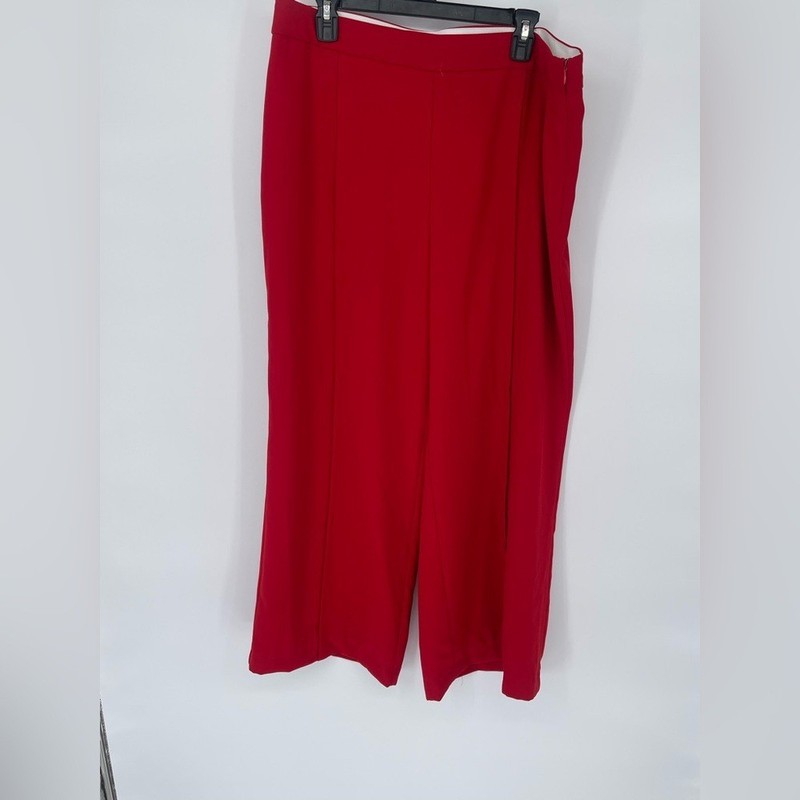 Bold Red Trousers