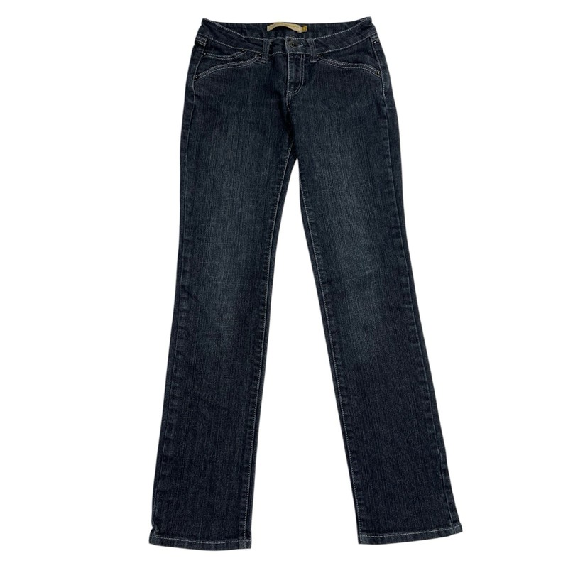 BOOM BOOM JEANS Women’s Junior’s Size 5 Straight Leg Blue Denim Jeans - EUC