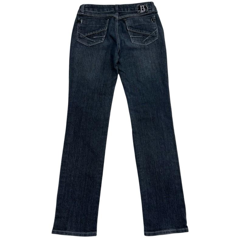 BOOM BOOM JEANS Women’s Junior’s Size 5 Straight Leg Blue Denim Jeans - EUC