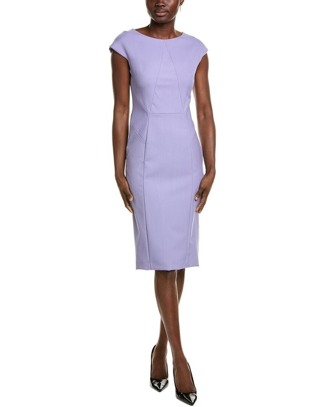 Boss Hugo Boss Dekaliah Wool Sheath Dress Women's