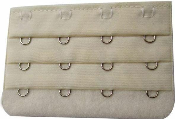 Bra Extender 4 Hook With Or Without Elastic - US Seller - USA Ships Free
