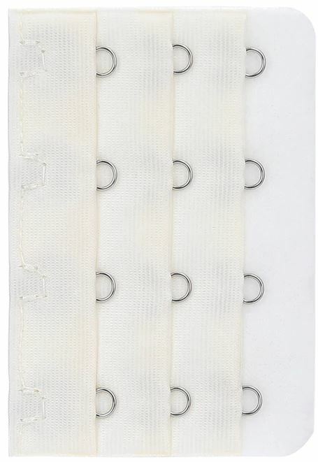 Bra Extender 4 Hook With Or Without Elastic - US Seller - USA Ships Free