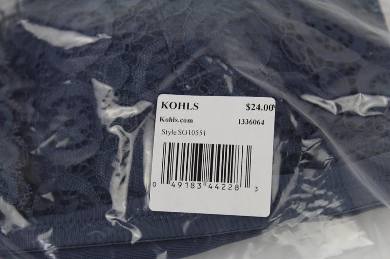 BRAND NEW SO Convertible Bralette Bra Soft Lace Removable Cups Size M NWT