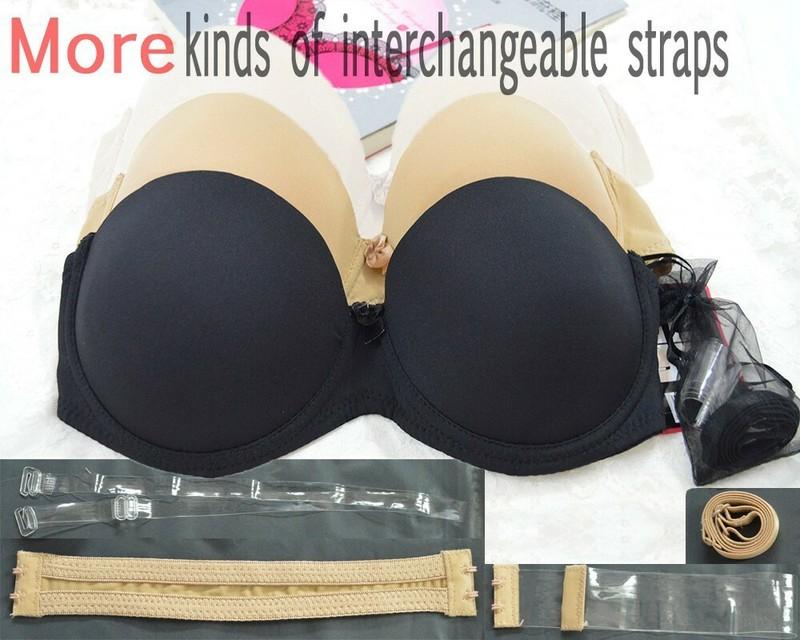 Brand New Wonderbra Underwired Invisible Strapless Push Up Bra Various Size BCD