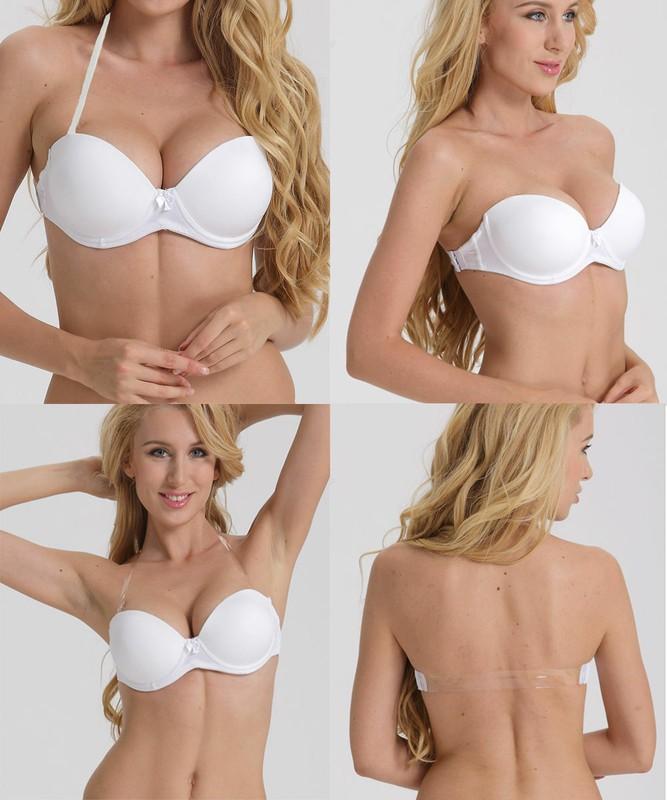 Brand New Wonderbra Underwired Invisible Strapless Push Up Bra Various size BCD