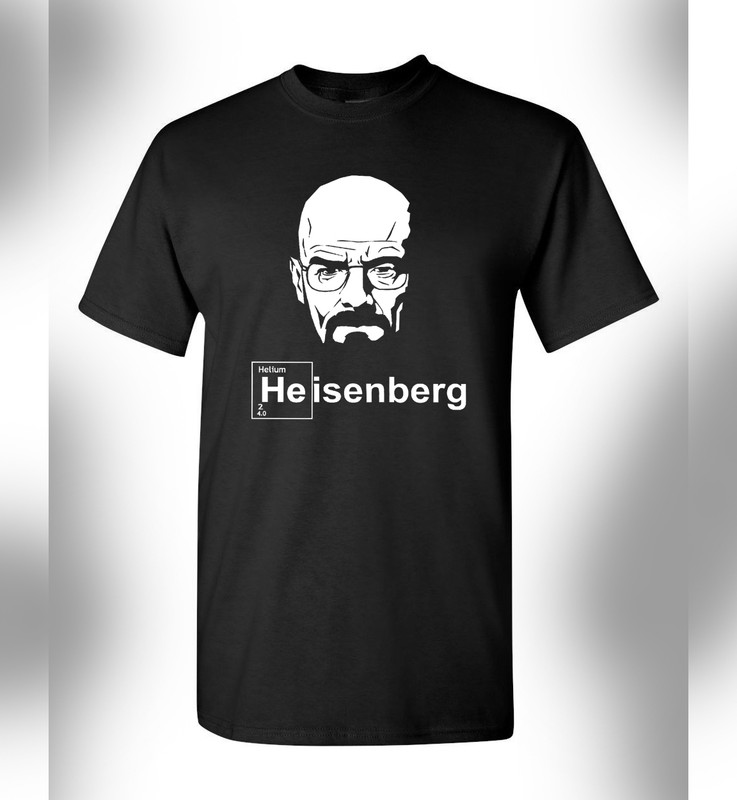 Breaking Bad T-Shirt Heisenberg Walter White Gift For Men Handmade Gift