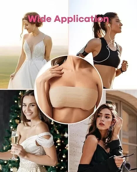 Breast Up - Premium Breast Lifting Tape 6 Meter Boob Up With Bra Nipple Cover