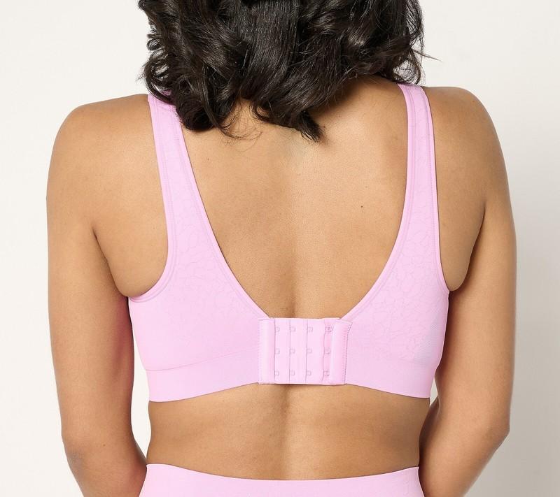 Breezies~Cooling Comfort Wirefree Contour Bra~3X~Sunbeige~A670851~Foam Cup