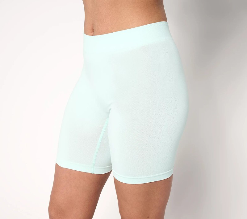 Breezies~Set Of 4~Cooling Comfort Seamless Long Leg Briefs~X-Large~Basic~A678608