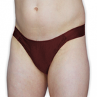 Brown Satin Tucking Gaff – Crossdresser & Transgender Smooth Front Panty