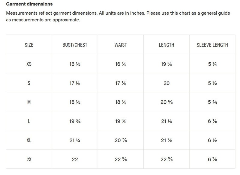 Buck Mason Women's Pima Supima Cotton Boxy Crew Made In USA Tee T-Shirt Top