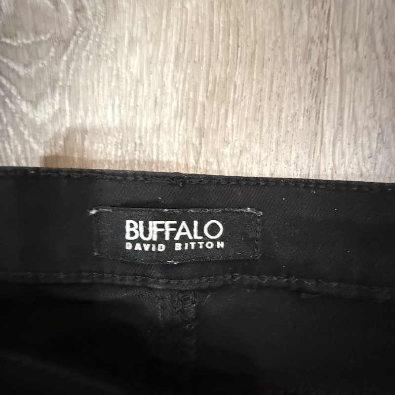Buffalo David Bitton Women’s Hanna High Rise Skinny Jeans Size 12/32 Black Soft