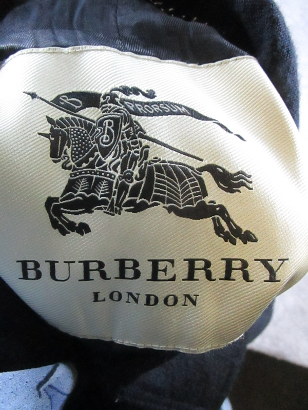 Burberry London Jacket Womens Small Black Down Insulated Puffer