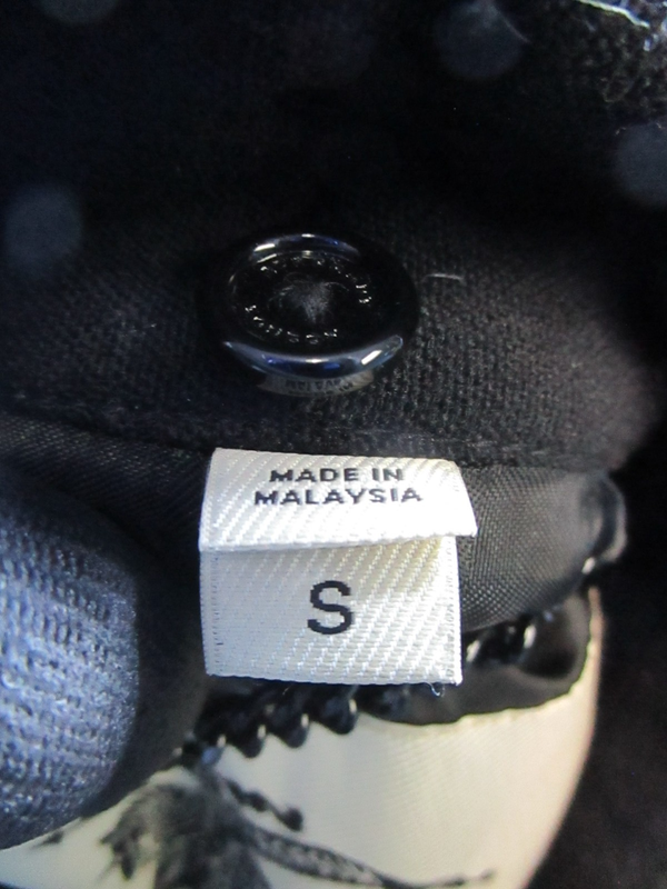 Burberry London Jacket Womens Small Black Down Insulated Puffer