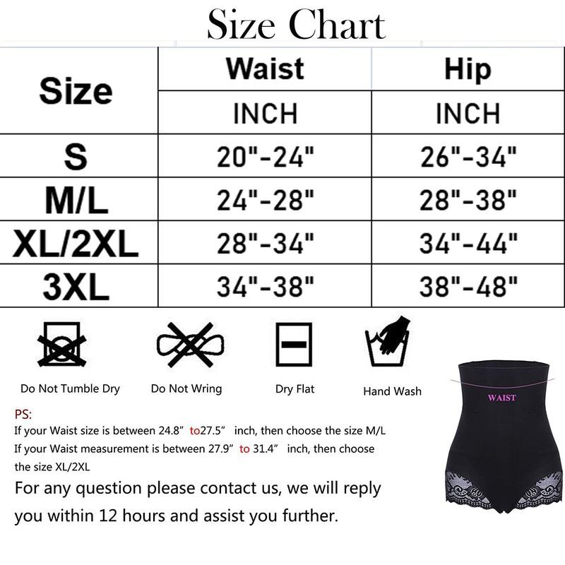 Butt Lift Underwear Girdle Women's High Waist Boned Booster Booty Control Shaper