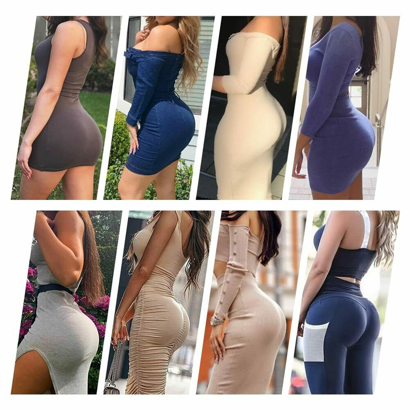Butt Lifter Booty Shaper Padded Underwear Panty Women's Tummy Control FAKE ASS