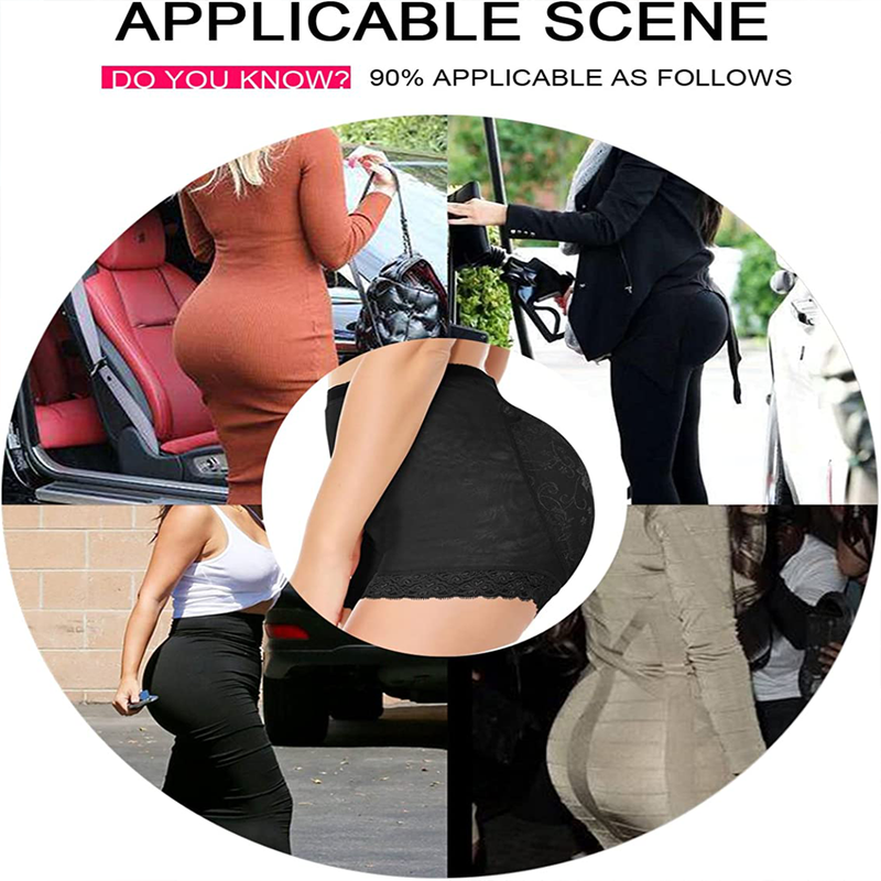 Butt Lifter Booty Shaper Padded Underwear Panty Women's Tummy Control FAKE ASS