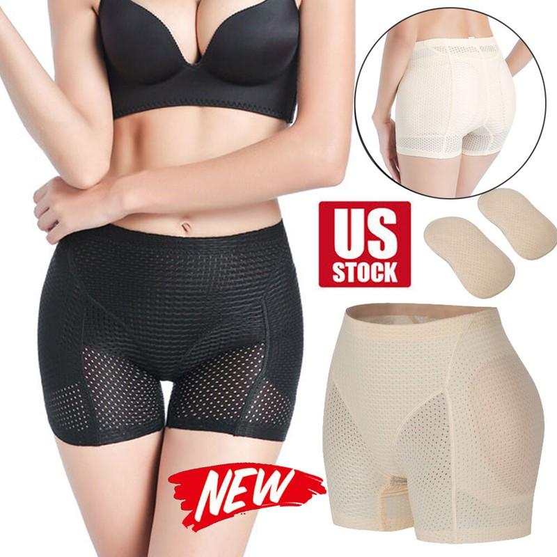 Butt Lifter Hip Enhancer Shaper Panty Underwear Fake Ass Padded Seamless Briefs