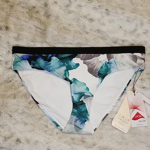 CALIA Ocean Iris Bikini Bottoms NWT
