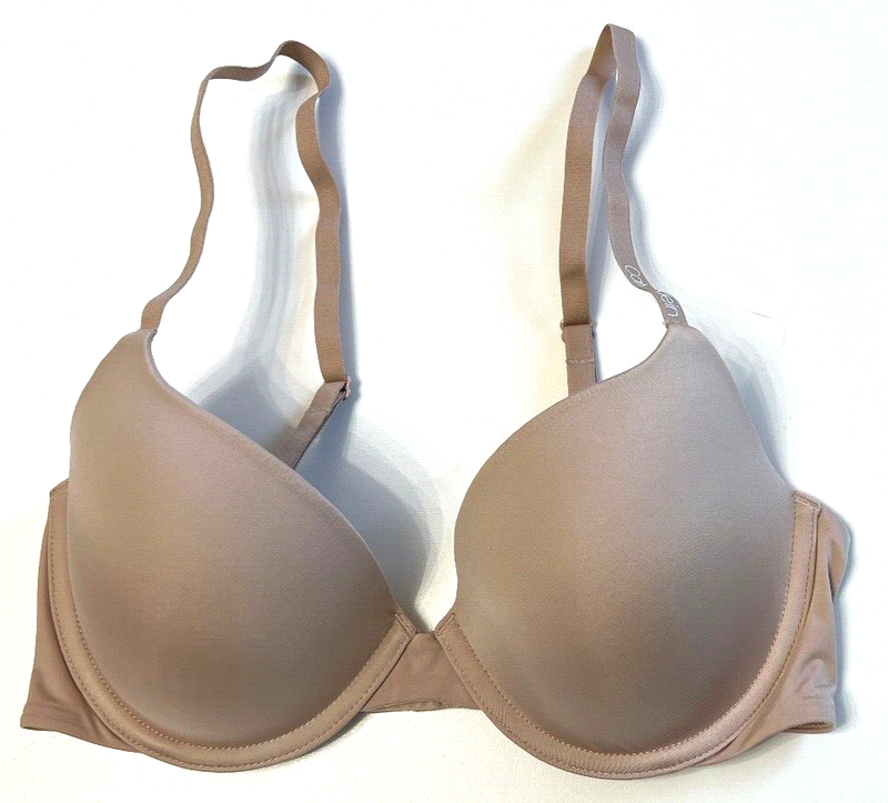 Calvin Klein 36B Pure Micro Lightly Lined T-Shirt Bra NWOT QP2586O Nude