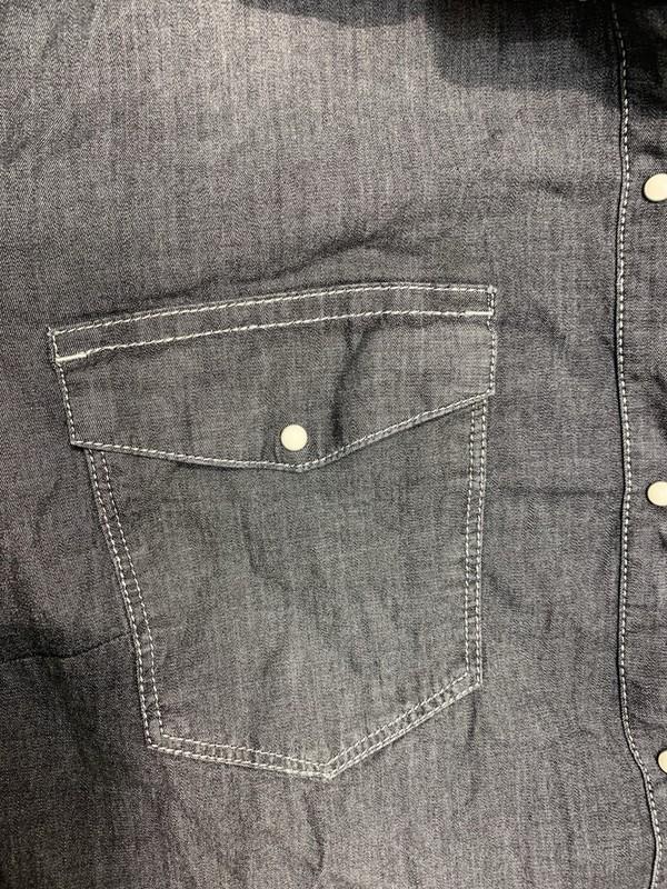 Calvin Klein Women’s Jeans Shirt Size Large Color Grey