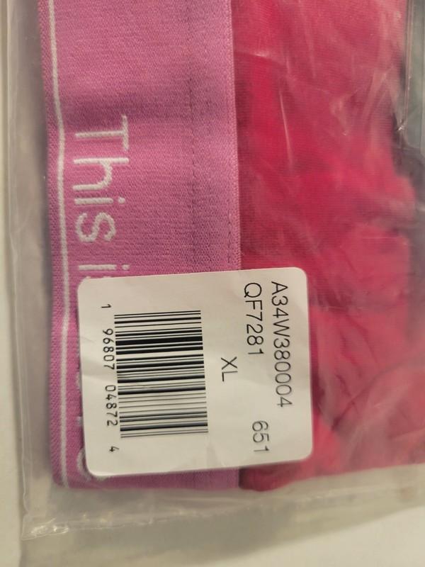 CALVIN KLEIN Women's Pride This Is Love Tonal Unlined Bralette QF7281 Size L