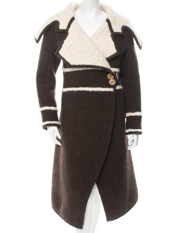 Cameron Diaz Street Style The Holiday Brown Wool Trench Coat