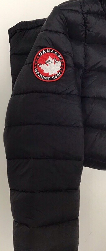 Canada Weather Gear Coat Hooded Packable Puffer Womens S Glacier Shield Black