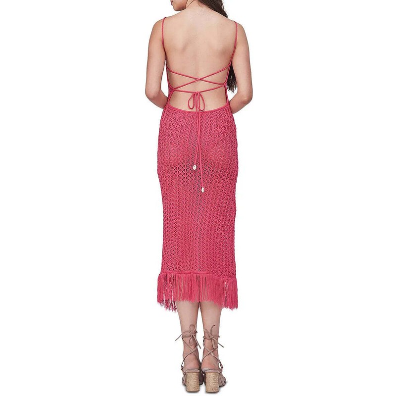 Capittana Ali Knitted Midi Cover-Up Dress 14B 1687