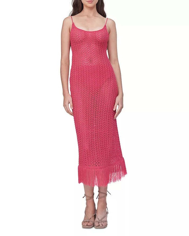 Capittana Ali Knitted Midi Cover-Up Dress 14B 1687