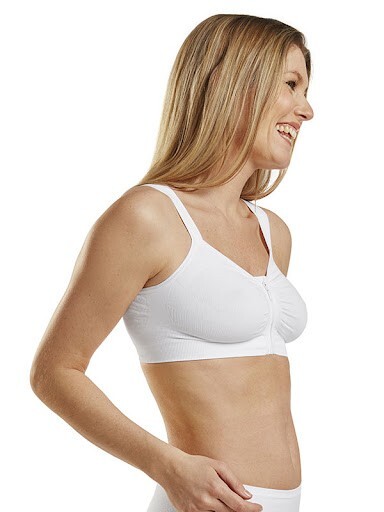 Carefix Anna Post-Op Seamless Zipper Front White Large