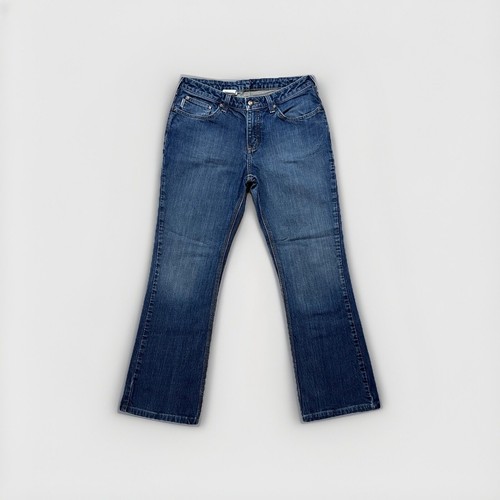 Carhartt Bootcut Jeans Mid Rise Traditional Fit Blue Women's Size 10x30