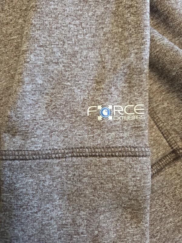 Carhartt Force Extreme Women Heather Mauve Full Zip Fleece Lined Jacket Large