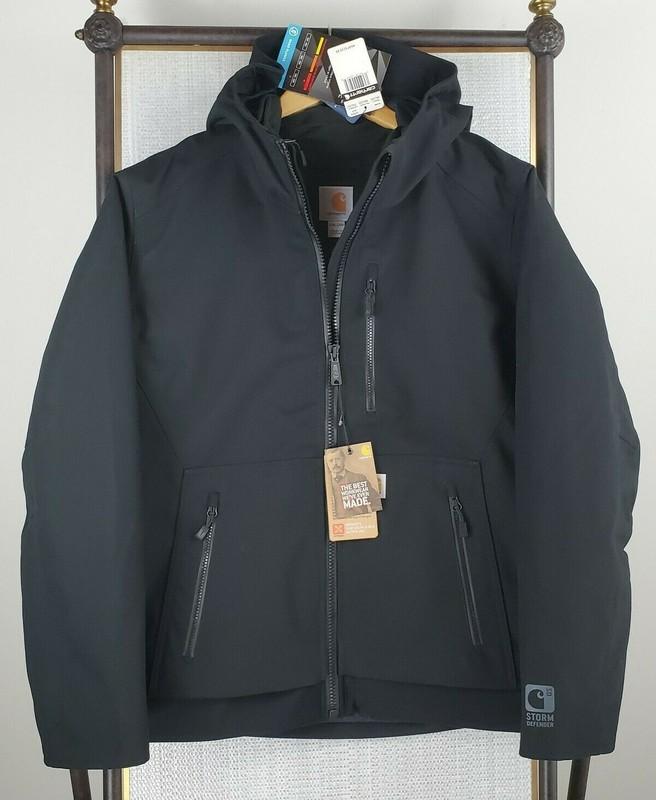CARHARTT NEW $229 Womens Size 2XL Black 3 in 1 Quick Duck Sawtooth Jacket Coat