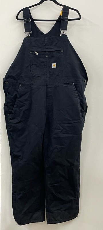 Carhartt Women's 104049 Washed Duck Bib Overalls Quilt Lined (2X SHORT) 20-22