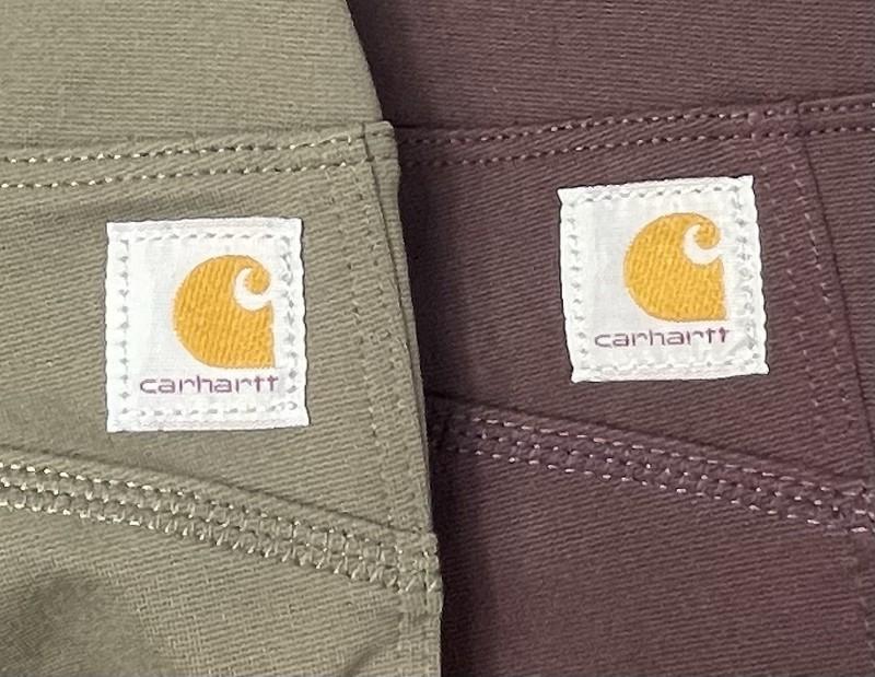 Carhartt Women’s Lot of 2 Green & Burgundy Force Fitted Leggings XS S or XL NWT