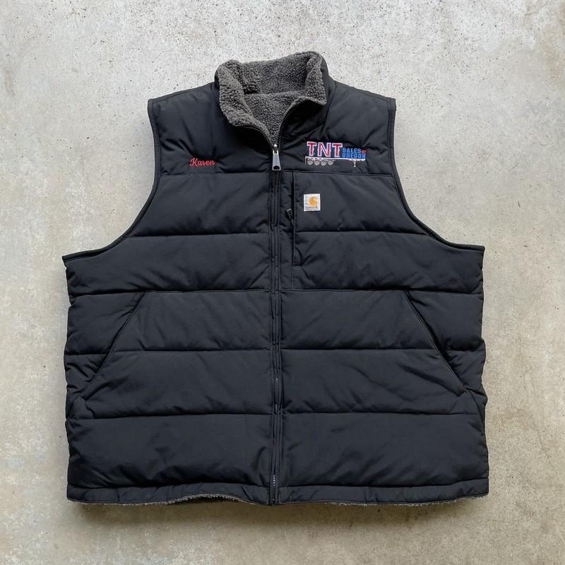 Carhartt Women’s Montana Puffer Vest Insualted Reversible Size 2X Black
