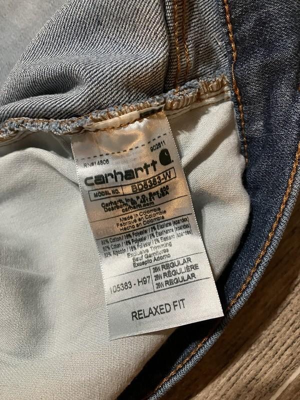 Carhartt Women’s Rugged Flex Relaxed Fit Jeans BD5383-W Size 20 W