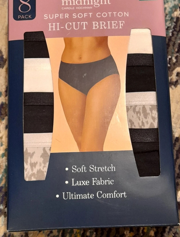 Carole Hochman Midnight Super Soft Cotton Hi-Cut Underwear J52