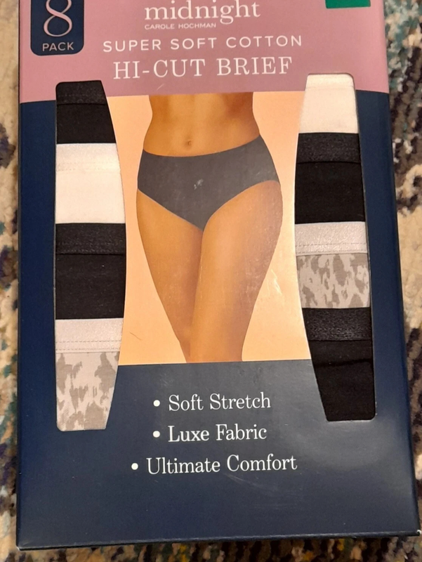 Carole Hochman Midnight Super Soft Cotton Hi-Cut Underwear J52