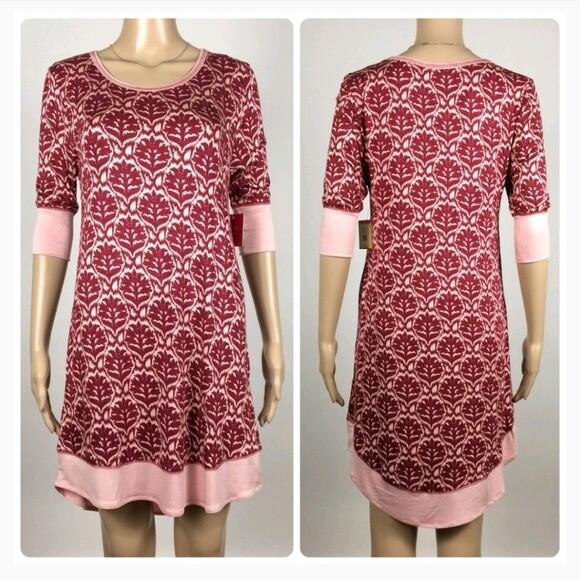 Catherine Malandrino Women's Pajama Catherine Malandrino 3/4 Sleeve Sleep Shirt