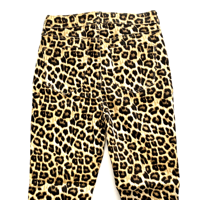 Celebrity Pink Junior's Pants Size 7 Cheetah Print High Rise Ankle Skinny
