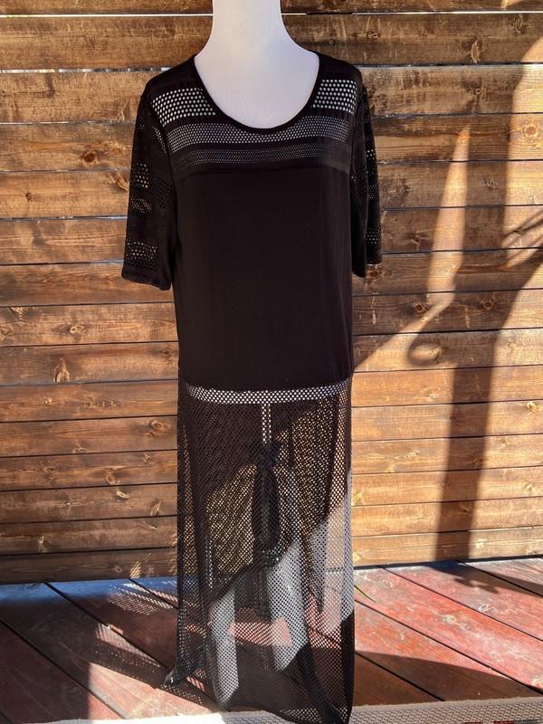 Cha Cha Vente Full Length Beach Cover Up M/L